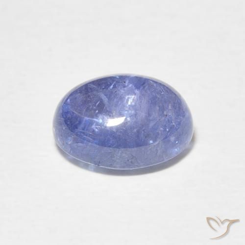 Tanzanita Azul claro natural de 2.69 ct, Ovalada, Transparente