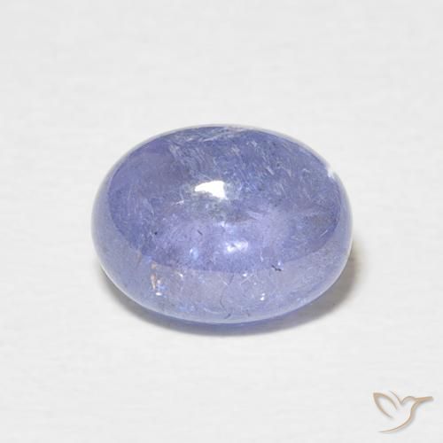 2.76ct Natural Azul violeta tanzanita, Ovalada, Transparente
