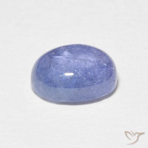 Tanzanita Azul violeta natural de 2.76 ct, Ovalada, Transparente