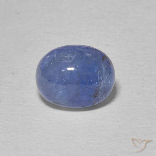 2.86ct Natural Azul violeta intenso tanzanita, Ovalada, Translúcido