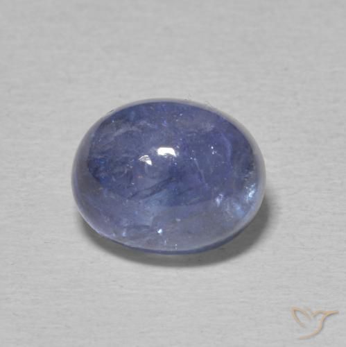 5.08ct Natural Azul violeta tanzanita, Ovalada, Transparente