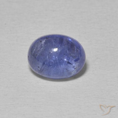 2.81ct Natural Azul violeta intenso tanzanita, Ovalada, Transparente