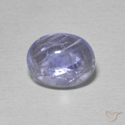 3.25ct Natural Azul intenso tanzanita, Ovalada, Transparente