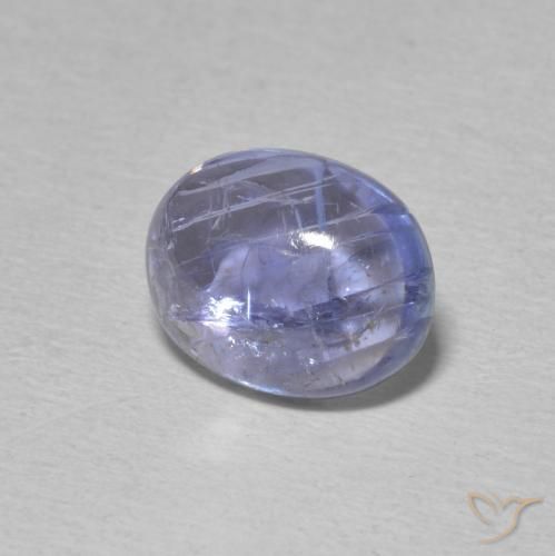 Tanzanita Azul intenso natural de 3.25 ct, Ovalada, Transparente