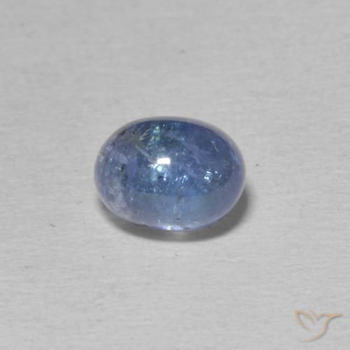2.26ct Natural Celeste tanzanita, Ovalada, Transparente