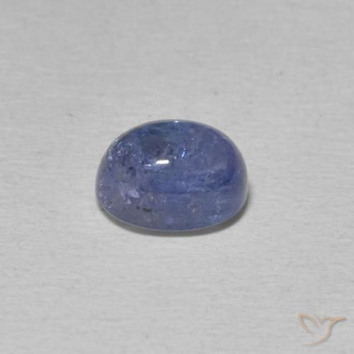 Tanzanita Celeste natural de 2.26 ct, Ovalada, Transparente