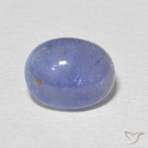 2.55ct Natural Azul claro tanzanita, Ovalada, Translúcido