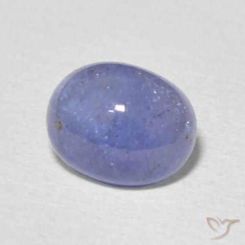 Tanzanita Azul claro natural de 2.55 ct, Ovalada, Translúcido