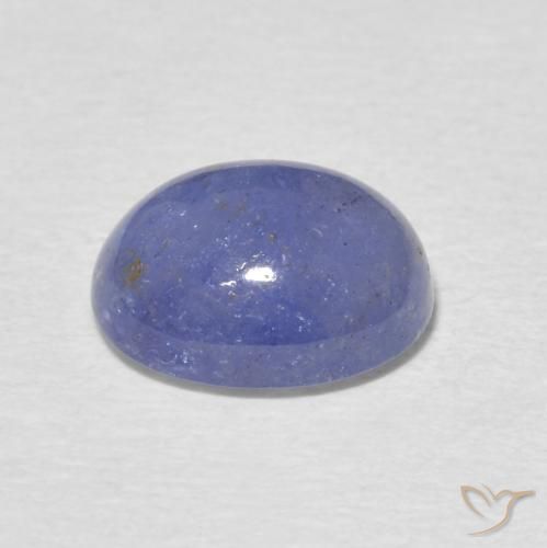 Tanzanita Azul claro natural de 2.55 ct, Ovalada, Translúcido