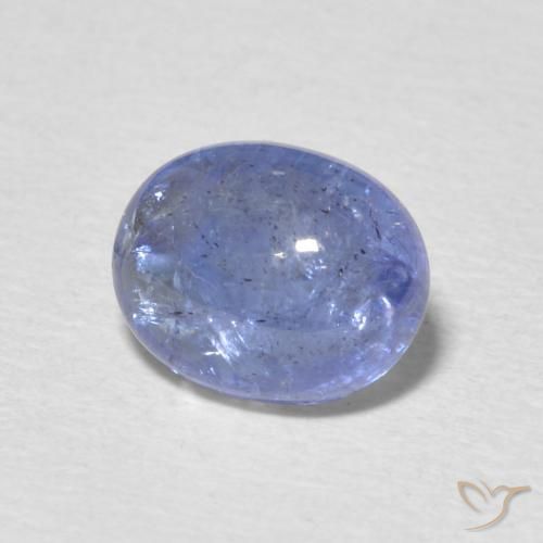 Tanzanita Azul claro natural de 2.37 ct, Ovalada, Transparente