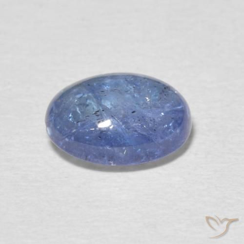 Tanzanita Azul claro natural de 2.37 ct, Ovalada, Transparente