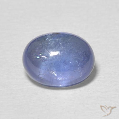 1.93ct Natural Azul claro tanzanita, Ovalada, Transparente