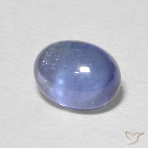 Tanzanita Azul claro natural de 1.93 ct, Ovalada, Transparente