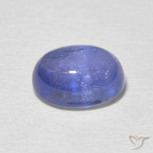 Tanzanita Azul claro natural de 1.93 ct, Ovalada, Transparente
