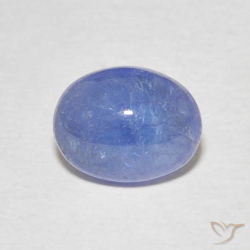2.49ct Natural Azul oscuro tanzanita, Ovalada, Translúcido