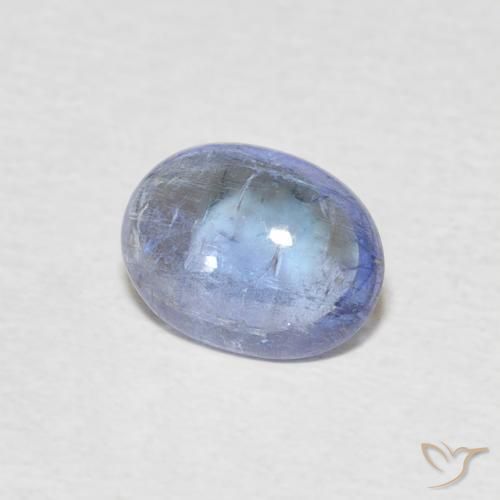 Tanzanita Azul claro natural de 1.52 ct, Ovalada, Transparente