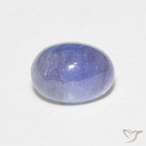 1.83ct Natural Azul violeta intenso tanzanita, Ovalada, Translúcido