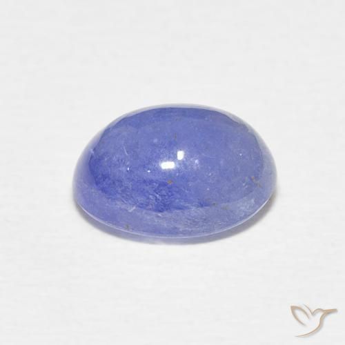 Tanzanita Azul intenso natural de 2.68 ct, Ovalada, Translúcido