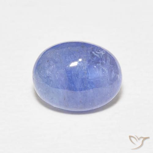 2.36ct Natural Azul oscuro tanzanita, Ovalada, Translúcido