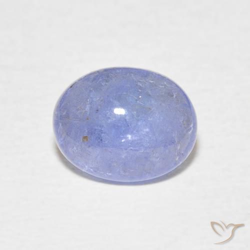 2.12ct Natural Azul intenso tanzanita, Ovalada, Transparente