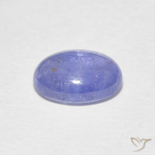 Tanzanita Azul intenso natural de 2.12 ct, Ovalada, Transparente