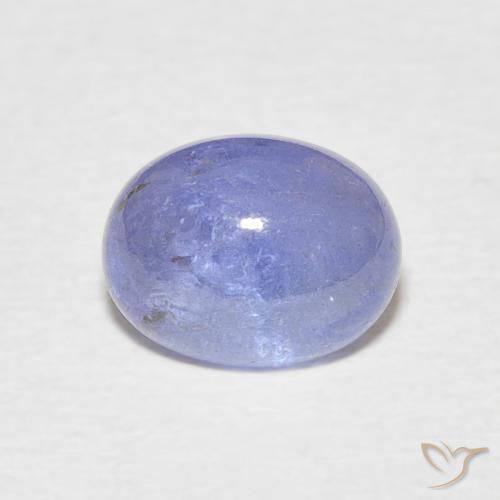 2.70ct Natural Azul violeta intenso tanzanita, Ovalada, Transparente
