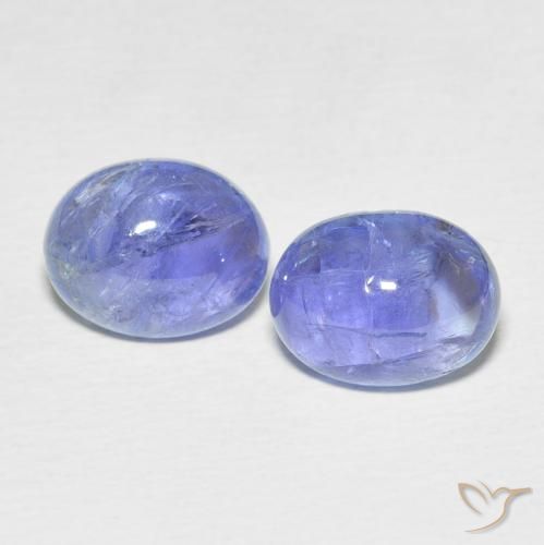 7.86ctw Natural Azul eléctrico Tanzanita, Ovalada, Transparente