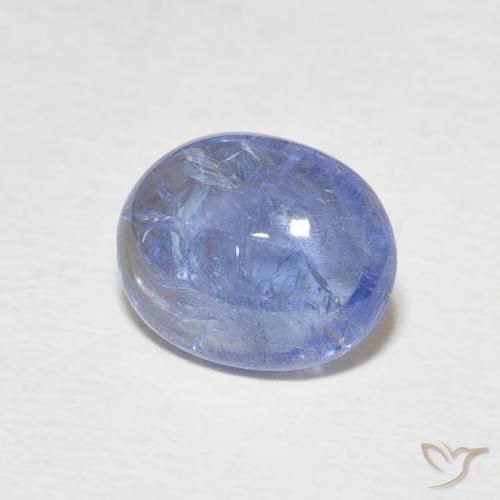 Tanzanita Azul claro natural de 2.72 ct, Ovalada, Transparente