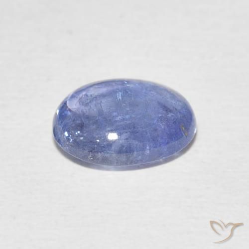 Tanzanita Azul claro natural de 2.72 ct, Ovalada, Transparente