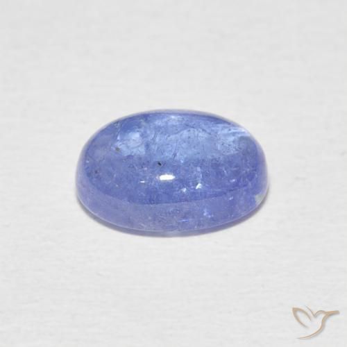 Tanzanita Azul claro natural de 2.42 ct, Ovalada, Transparente