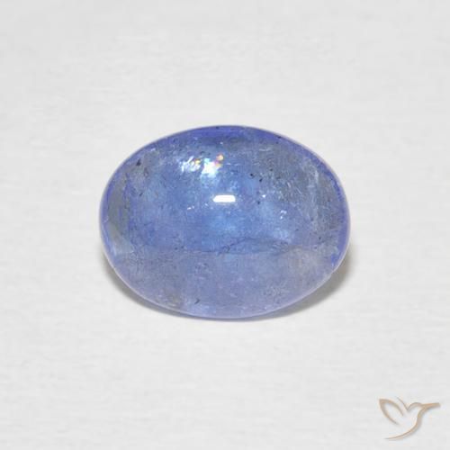 1.95ct Natural Celeste tanzanita, Ovalada, Transparente