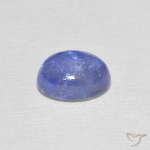 Tanzanita Azul claro natural de 1.80 ct, Ovalada, Transparente