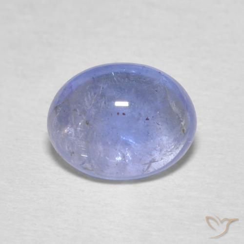 2.26ct Natural Celeste tanzanita, Ovalada, Transparente