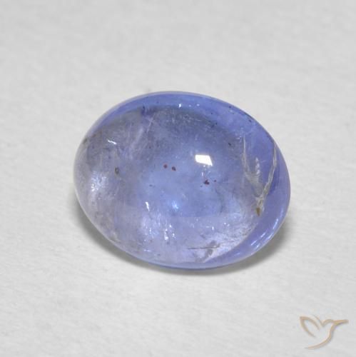 Tanzanita Celeste natural de 2.26 ct, Ovalada, Transparente
