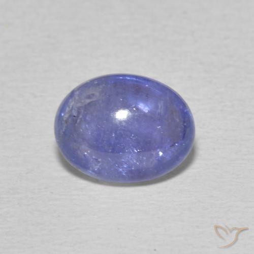 2.31ct Natural Azul violeta intenso tanzanita, Ovalada, Transparente