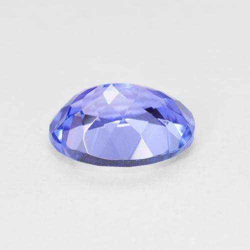 Tanzanita azul violeta intenso natural de 2,00 ct, corte óvalo, VVS