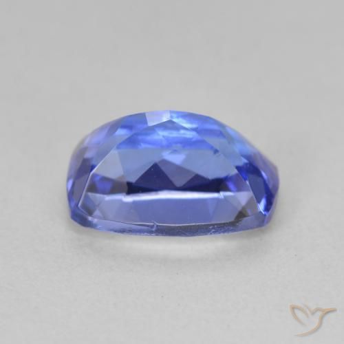 Tanzanita Azul violeta natural de 2.21 ct, Forma Cojín, VVS