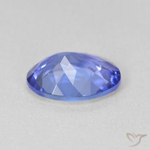 Tanzanita Azul natural de 1.64 ct, Ovalada, VVS