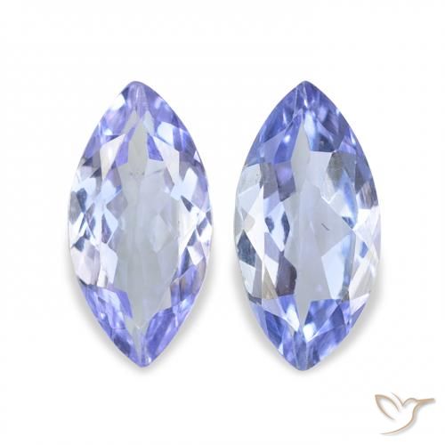 0.70ctw Natural Azul pastel Tanzanita, Marquesa, VS