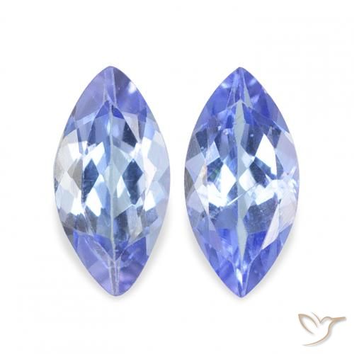 0.80ctw Natural Azul pastel Tanzanita, Marquesa, VS