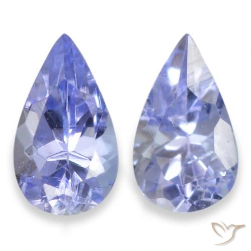 0.51ctw Natural Azul claro Tanzanita, Marquesa, VS