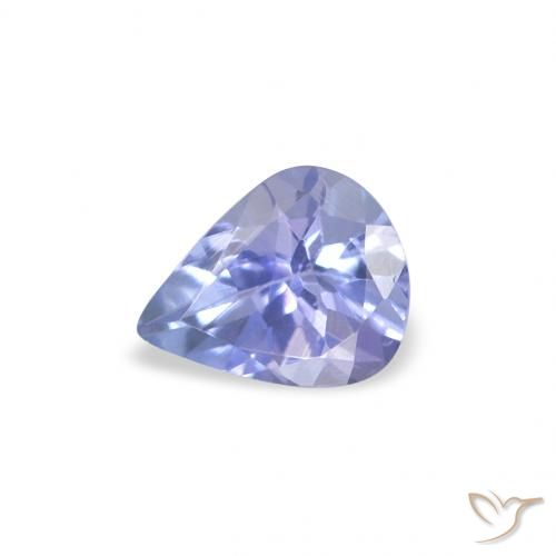 0.30ct Natural Azul claro Tanzanita, En forma de pera, VS