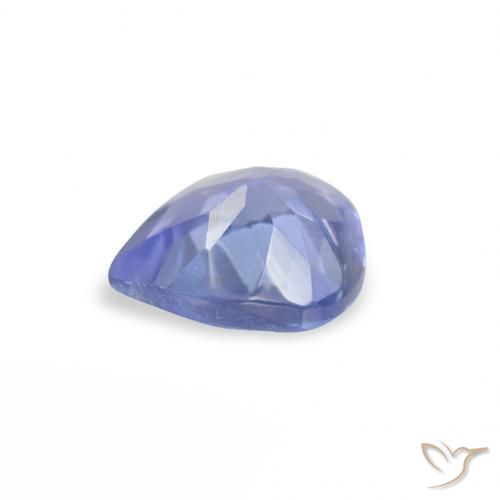 Tanzanita Azul claro natural de 0.36 ct, En forma de pera, VS