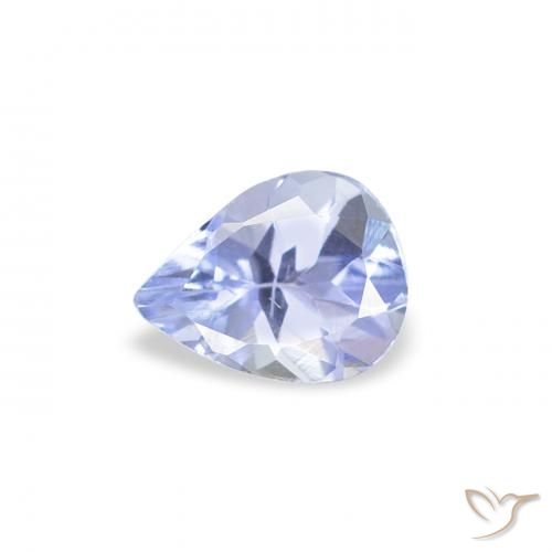 0.31ct Natural Azul pastel Tanzanita, En forma de pera, VS