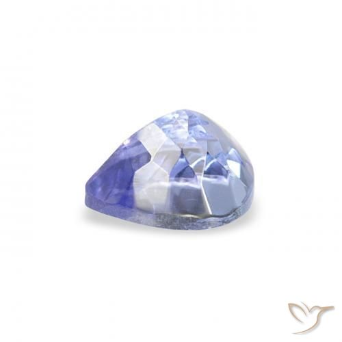Tanzanita Azul oscuro natural de 0.43 ct, En forma de pera, VS