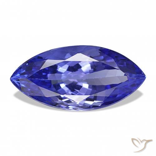 Tanzanita Azul violeta natural de 5.92 ct, Marquesa, VVS