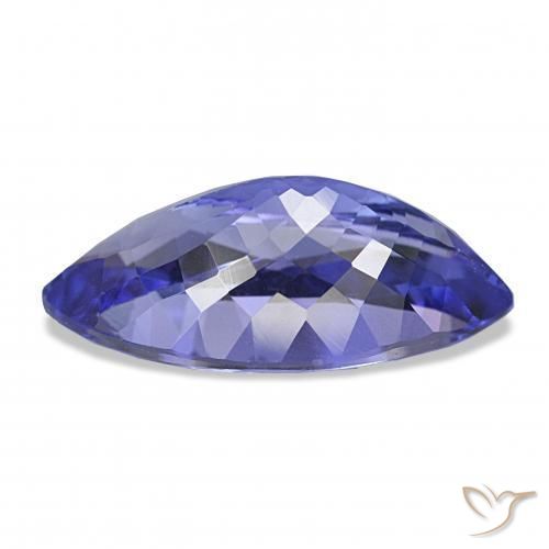 Tanzanita Azul violeta natural de 5.92 ct, Marquesa, VVS