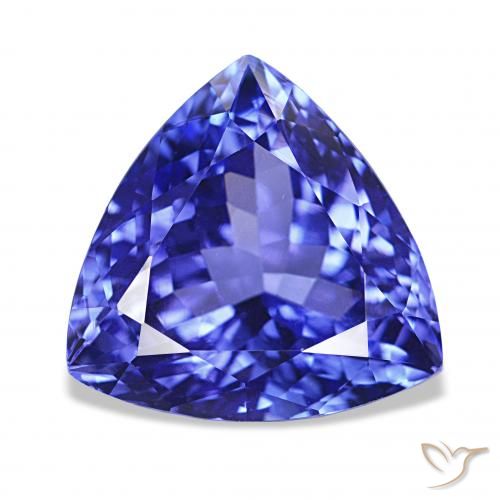 Tanzanita Azul violeta natural de 4.73 ct, Trillón, IF