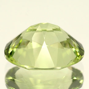Diopsido tashmarine verde natural de 2,85 ct, corte óvalo, VVS