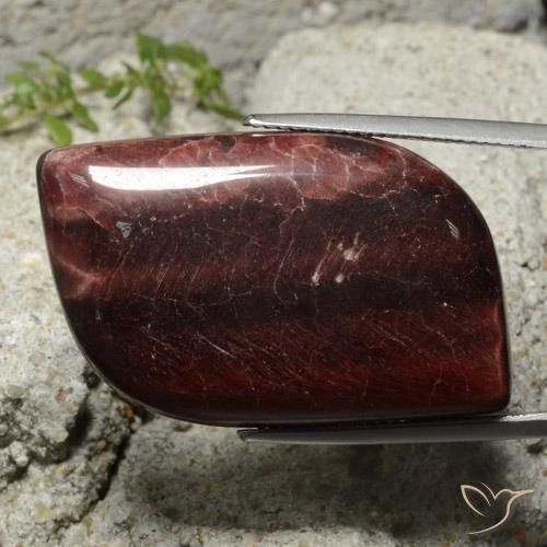 Matriz Ojo de Tigre Marrón natural de 49.22 ct, Elegante, Opaco
